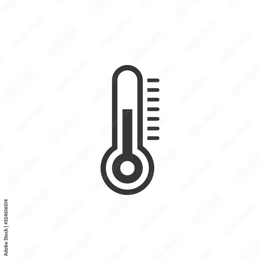 Temperature / Thermometer Icon Vector Illustration Temperature / Thermometer Icon Vector Illustration