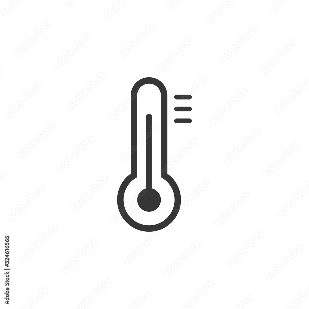 Temperature / Thermometer Icon Vector Illustration Temperature / Thermometer Icon Vector Illustration