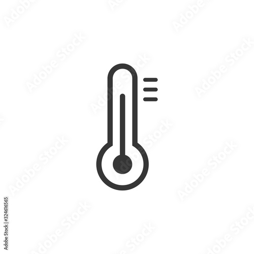 Temperature / Thermometer Icon Vector Illustration
