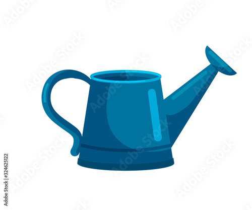 Watering can tool isolated on white background