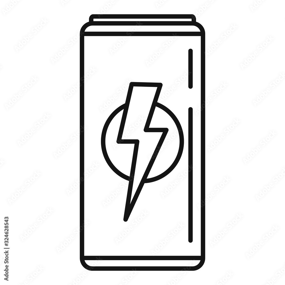 Juice energy drink icon. Outline juice energy drink vector icon for web design isolated on white background Juice energy drink icon. Outline juice energy drink vector icon for web design isolated on white background