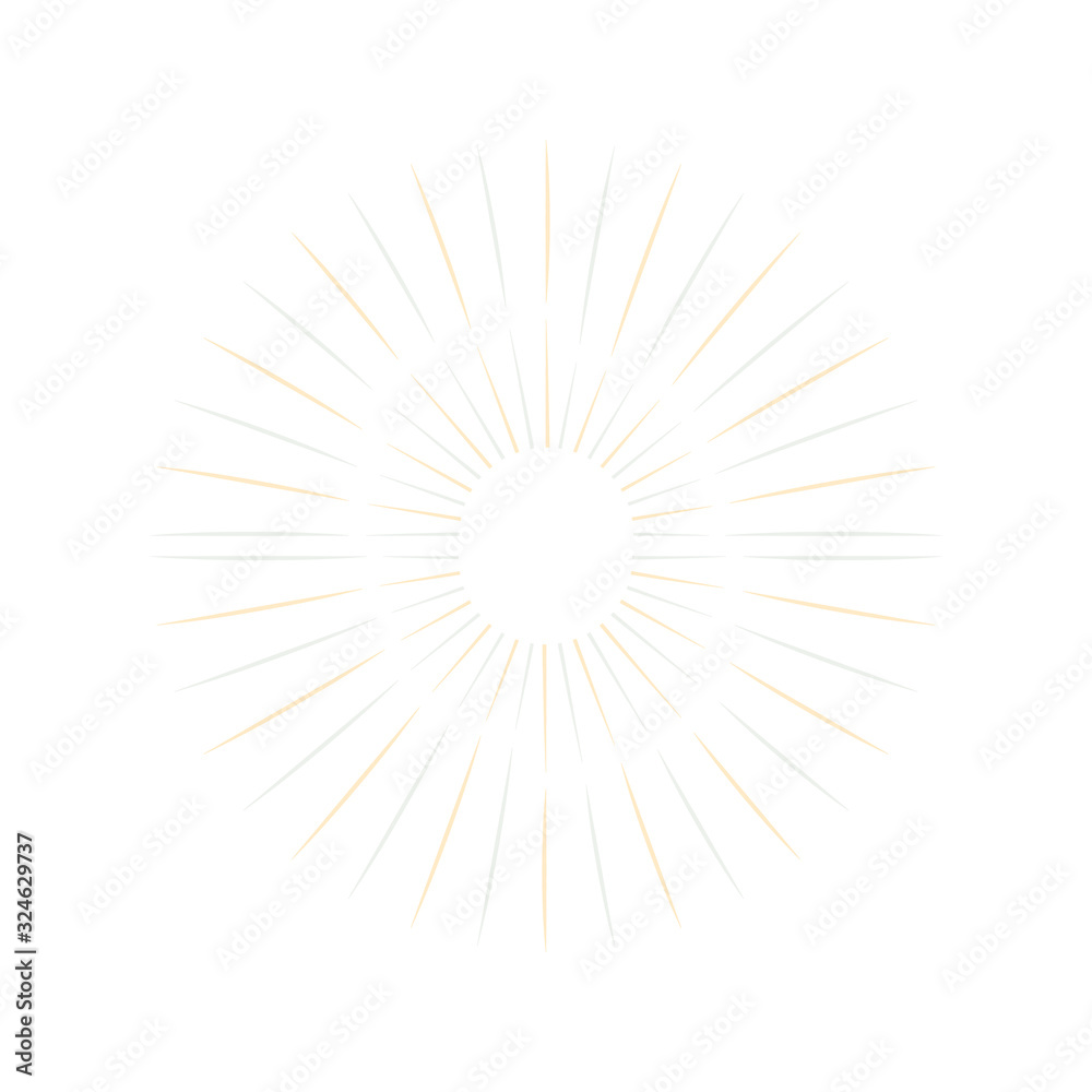 Hand drawn sunshine lines vector eps 10 Hand drawn sunshine lines vector eps 10
