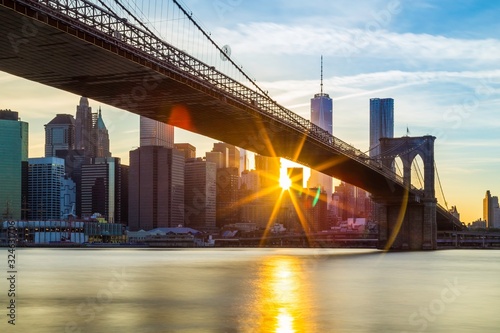 brooklyn bridge in new york city photo