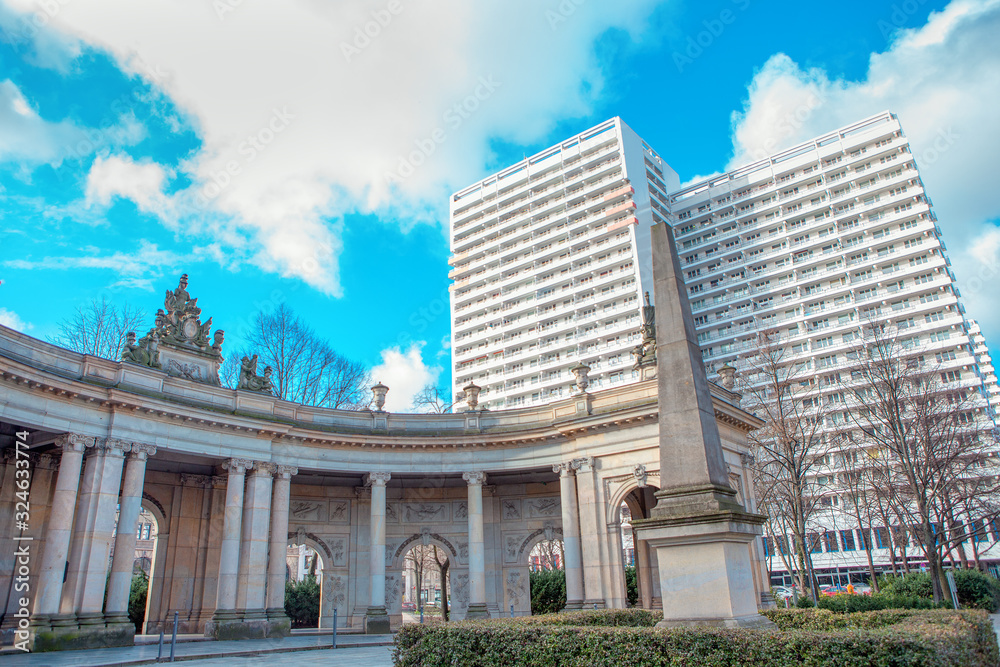 Naklejka premium Marion Grafin Donhoff Platz in Berlin Germany