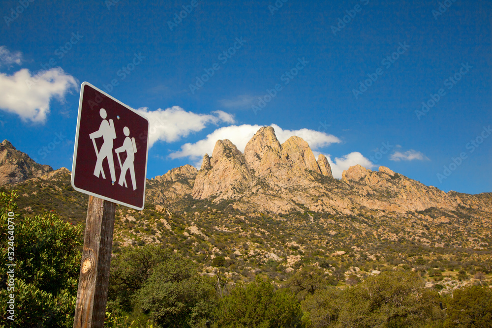 Hike Trail Sign