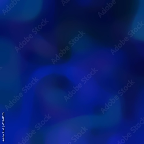 soft blurred square format background bokeh graphic with midnight blue, very dark blue and dark blue colors space for text or image