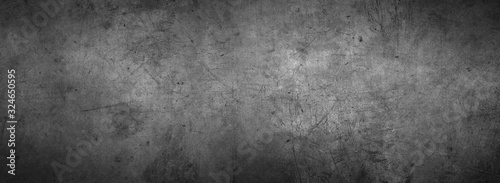 Grey textured concrete wall background © Stillfx