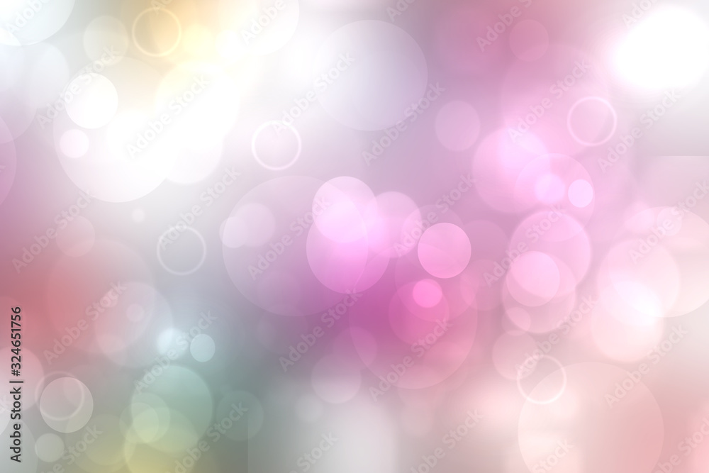 Rainbow background. Abstract fresh delicate pastel vivid colorful fantasy rainbow background texture with defocused bokeh lights. Beautiful light texture.