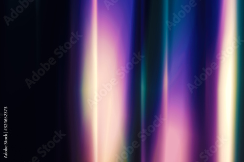Futuristic Light Leaks colorful background