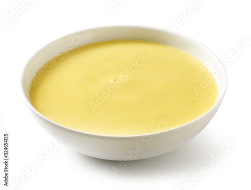 bowl of vegetable cream soup