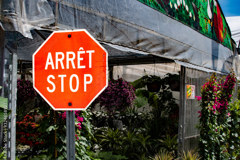 Fototapeta premium stop sign