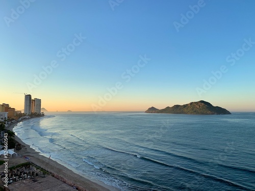 Coastline in Mazatlan, Sinaloa