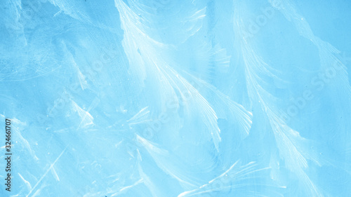 Wallpaper Mural Background or texture, ice on glass, close-up Torontodigital.ca
