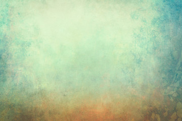 blue grunge background with splatters