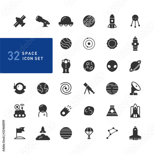 SPACE ICON SET