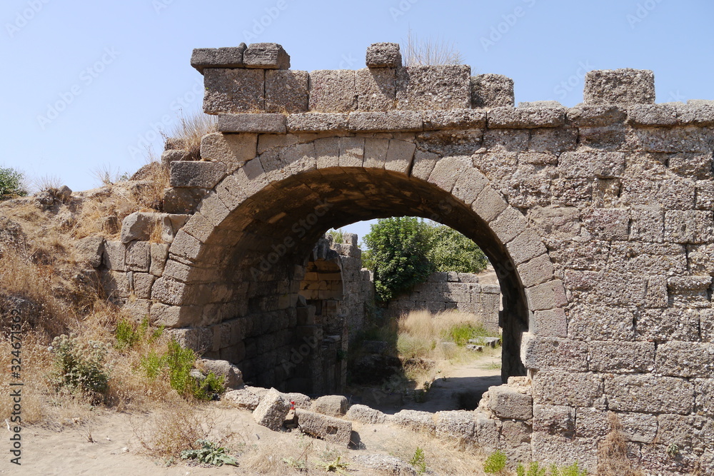 Side Türkei Ruine Stadttor antike Stadt
