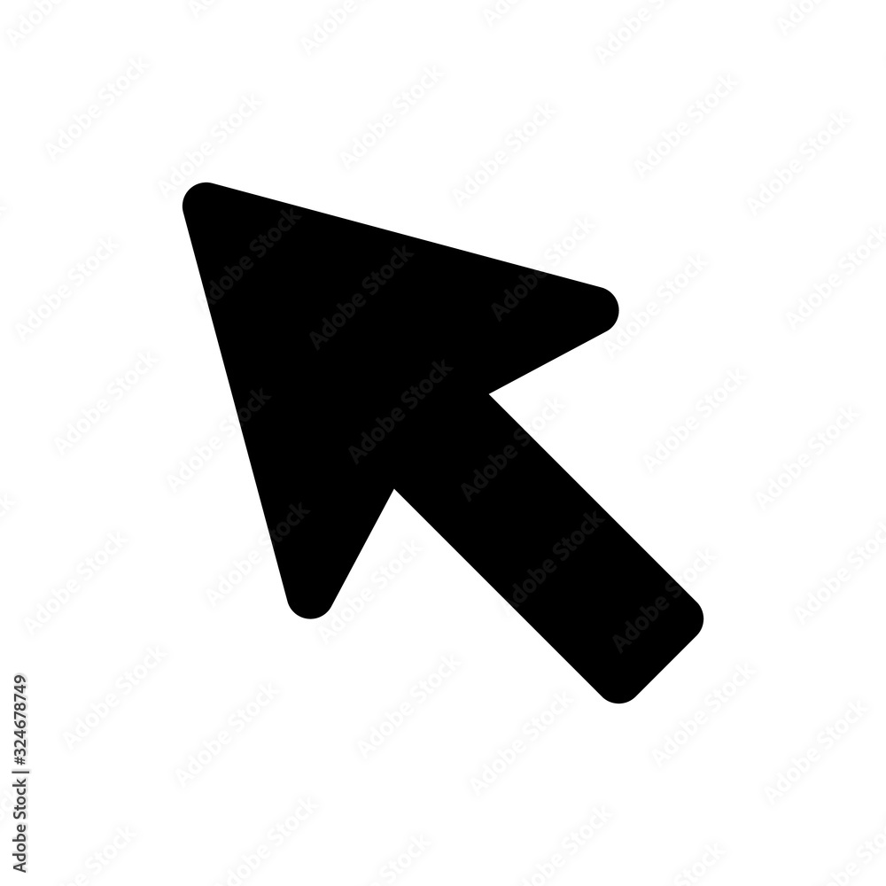 Cursor icon. Arrow icon. Mouse pointer. Move cursor illustration. Click symbol for website and mobile UI designs. Cursor icon. Arrow icon. Mouse pointer. Move cursor illustration. Click symbol for website and mobile UI designs.