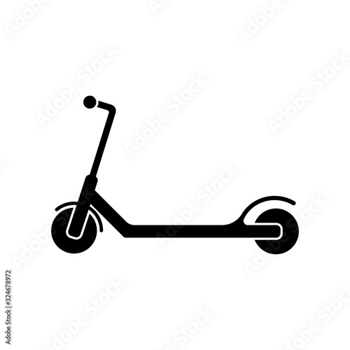 Scooter electric icon