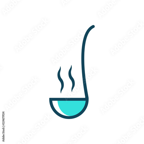 Ladle icon vector