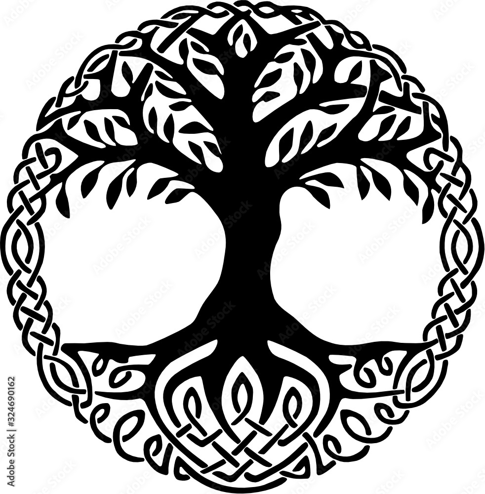 Yggdrasil Weltenbaum Wikinger