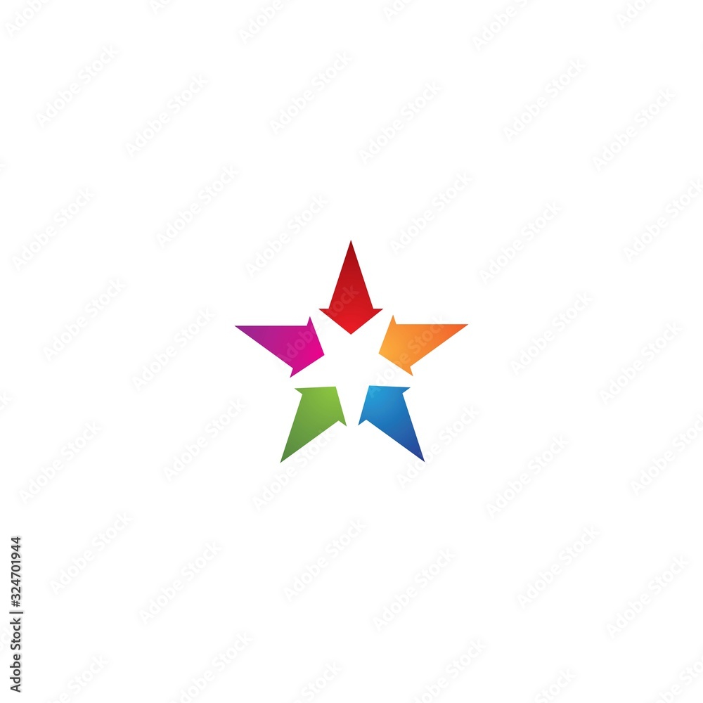 Star logo vector icon design Star logo vector icon design