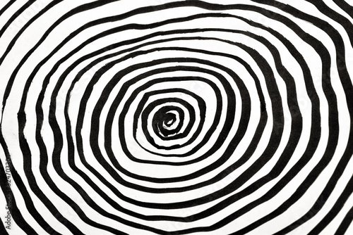 Line drawing spiral pattern for background photo