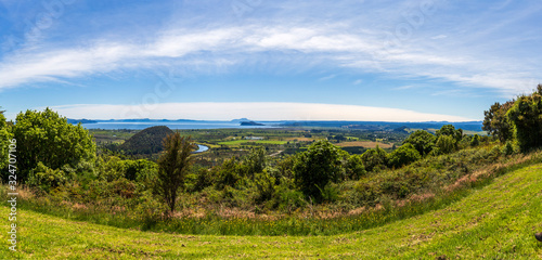 Lake Taupo Lookout, North Island of New Zealand