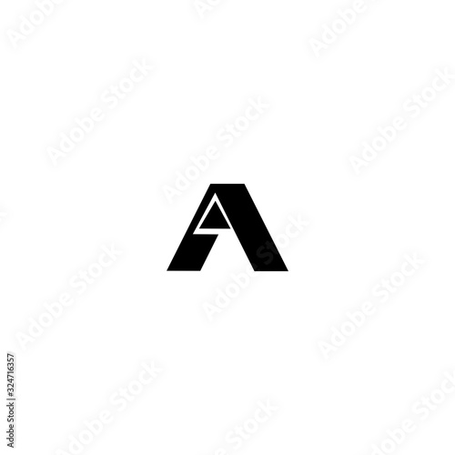 Free Download AA A Letter Logo Design Template - GFXLoad