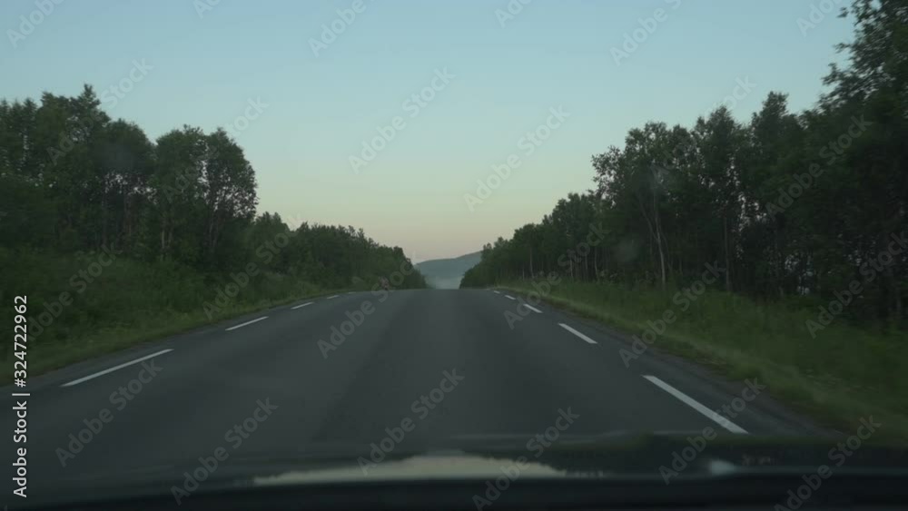 Driven in slow up and Down. Driven in slow up and Down.