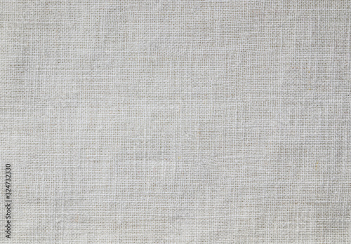 White cotton fabric as background.