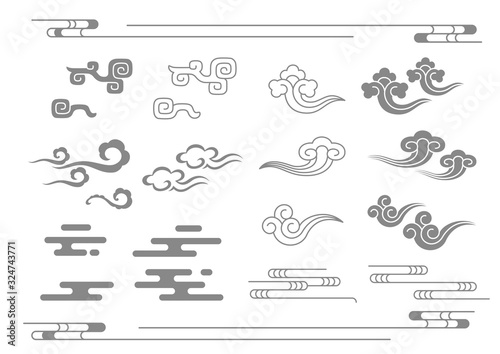Chinese cloud pattern