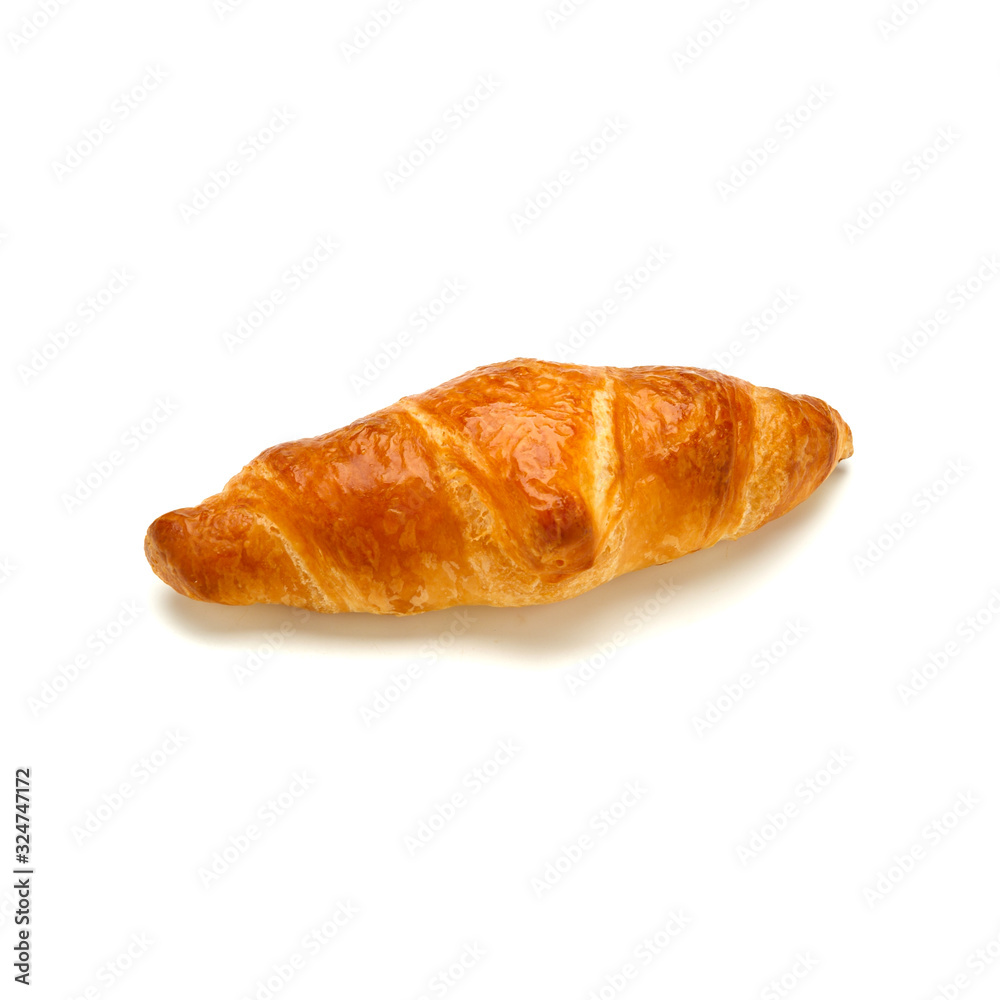 croissant or tasty croissant on the background new.