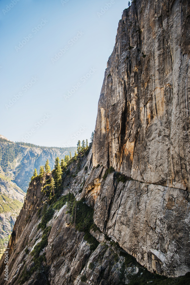 Cliff side in Yosemite National Park, California, USA Cliff side in Yosemite National Park, California, USA