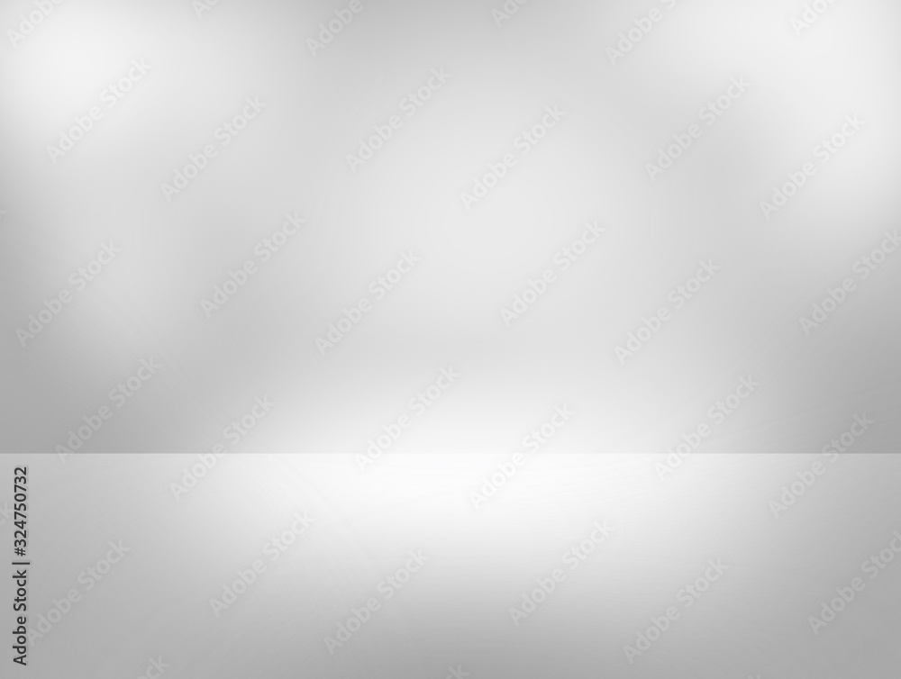 Grey background paint like graphic gradient studio with shadow