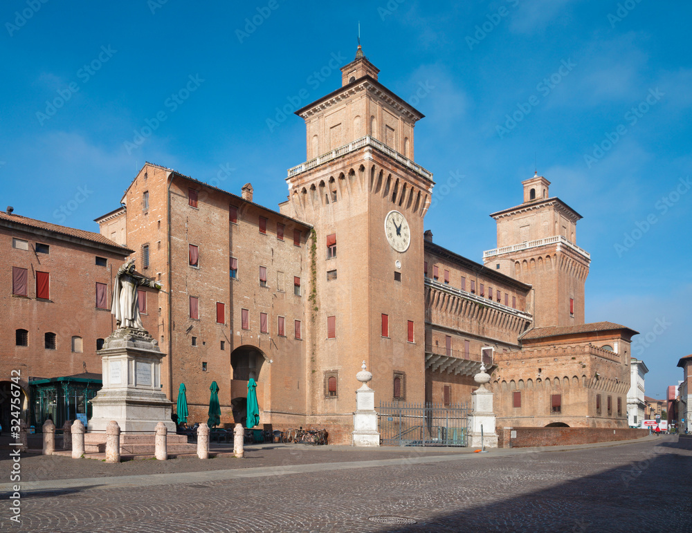 Ferrara - The castle Castello Estense
