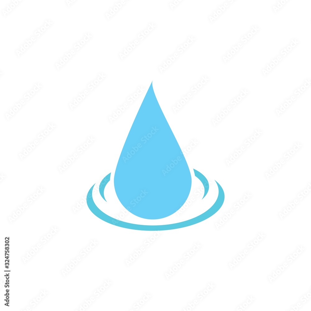water drop Logo Template vector illustration water drop Logo Template vector illustration