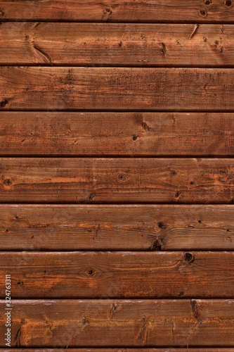 Old brown wooden background retro