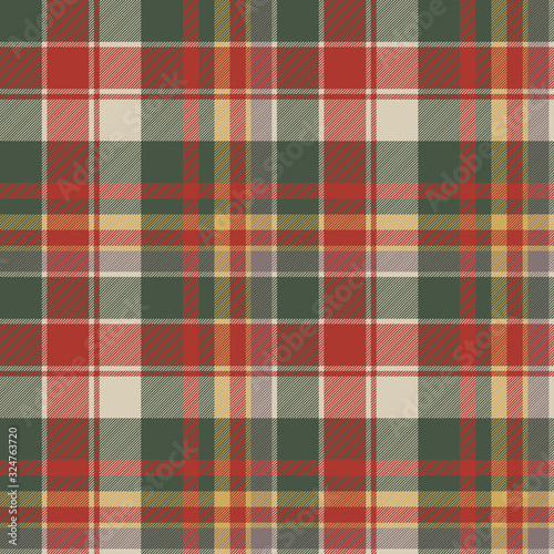 Wallpaper Mural Classic check tartan diagonal seamless fabric texture Torontodigital.ca