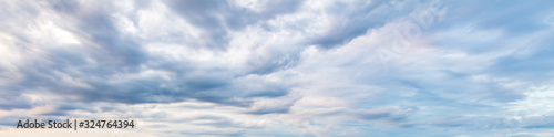 Beautiful clouds at sunset