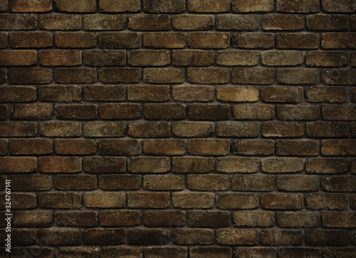 grungy old brick wall for background