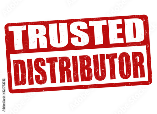 Trusted distributor sign or stamp