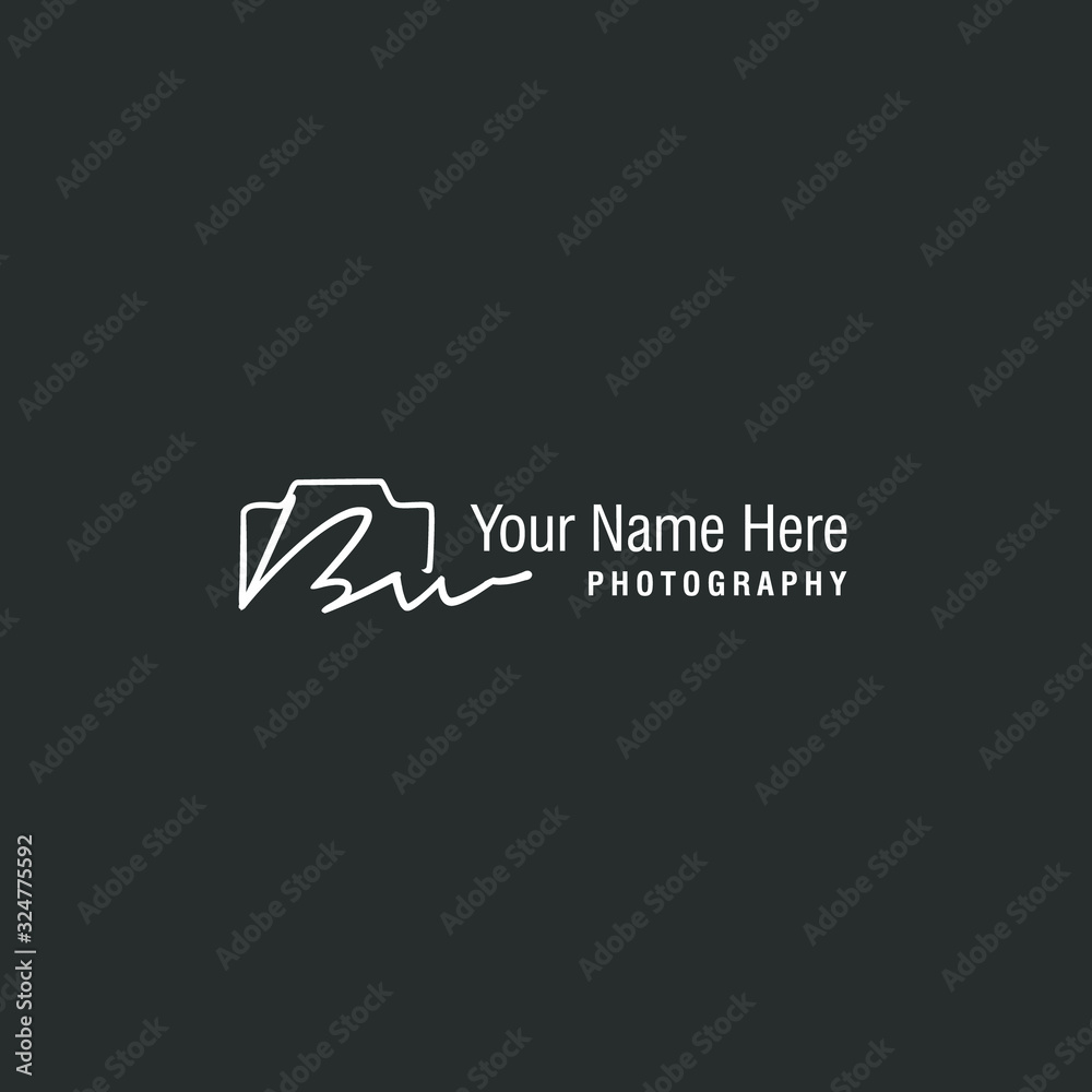 Bw Initial Signature Photography Logo Bw Initial Signature Photography Logo