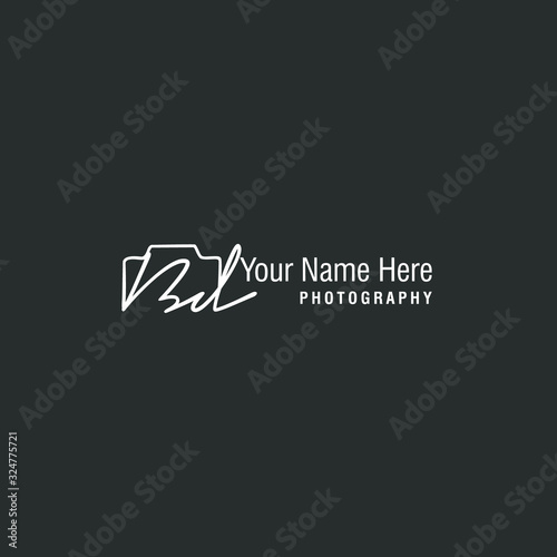 Bd Initial Signature Photography Logo