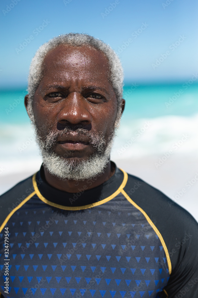 Old man looking at the camera Old man looking at the camera
