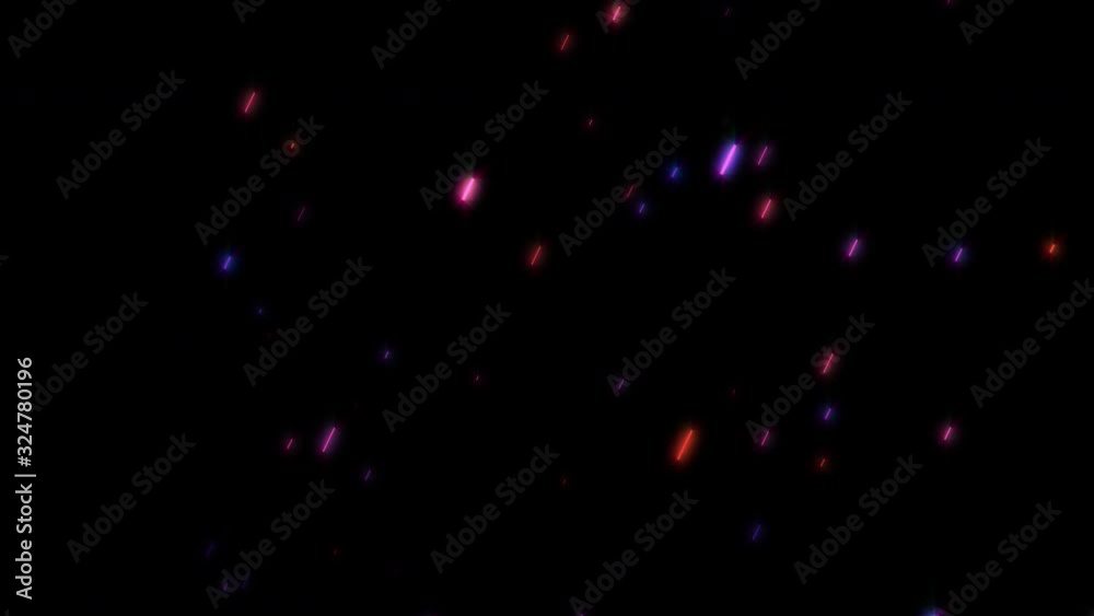 Fly Through Glowing Neon Line Rain Particles Shining Bright Light - 4K Seamless Loop Motion Background Animation Fly Through Glowing Neon Line Rain Particles Shining Bright Light - 4K Seamless Loop Motion Background Animation