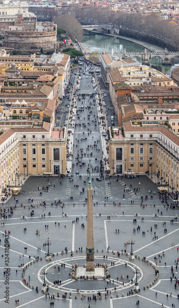 Fototapeta premium Petersplatz Rom