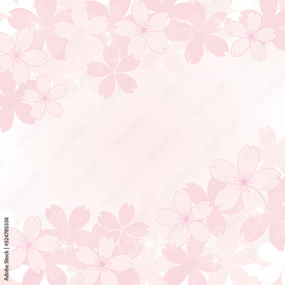 background illustration of cherry blossoms background illustration of cherry blossoms
