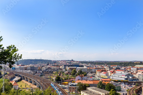 Prague View from Vitkov Hill