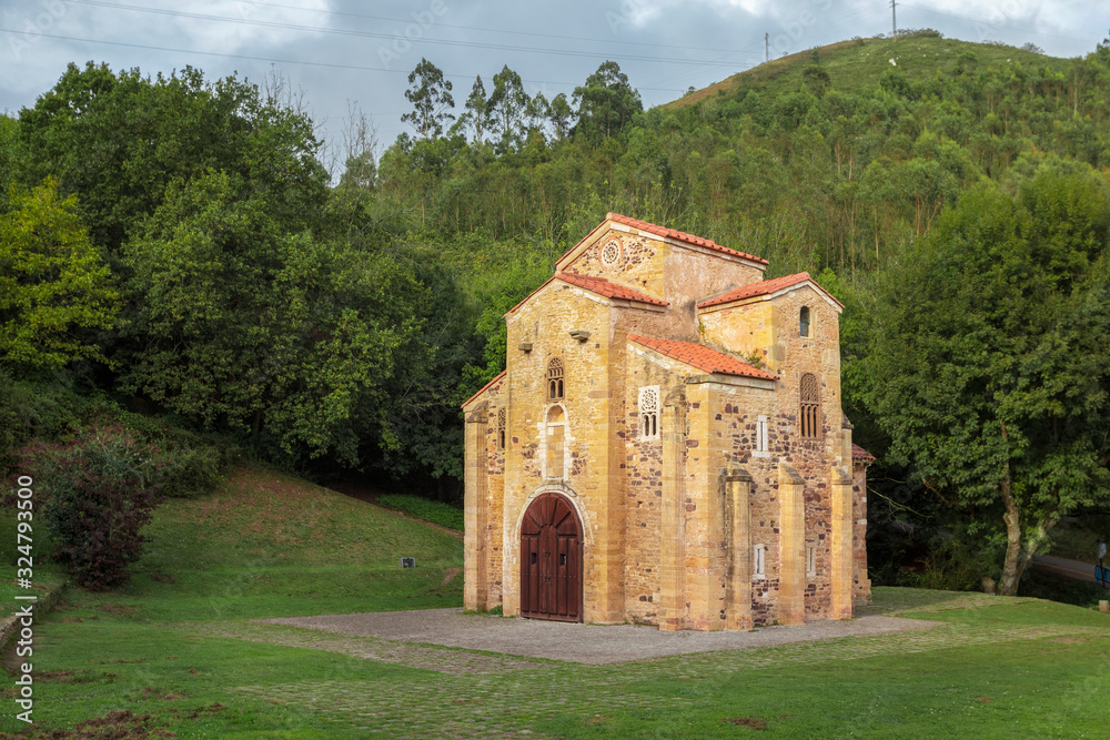 Church of San Miguel de Lillo in Oviedo, Spain