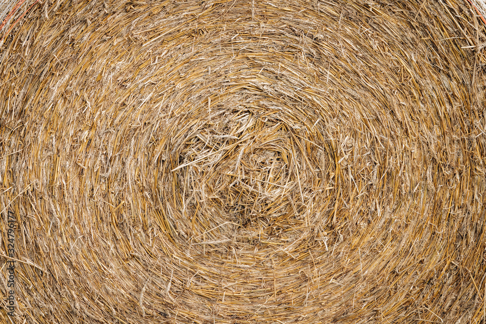 Closeup of a haystack for rural background Closeup of a haystack for rural background